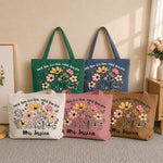 Teach Them, Love Them, Watch Them Grow - Personalized Tote Bag