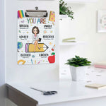 Teacher Back To School You Are Chosen Blessed Unique - Personalized Acrylic Clipboard