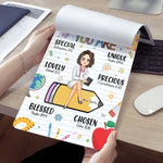 Teacher Back To School You Are Chosen Blessed Unique - Personalized Acrylic Clipboard