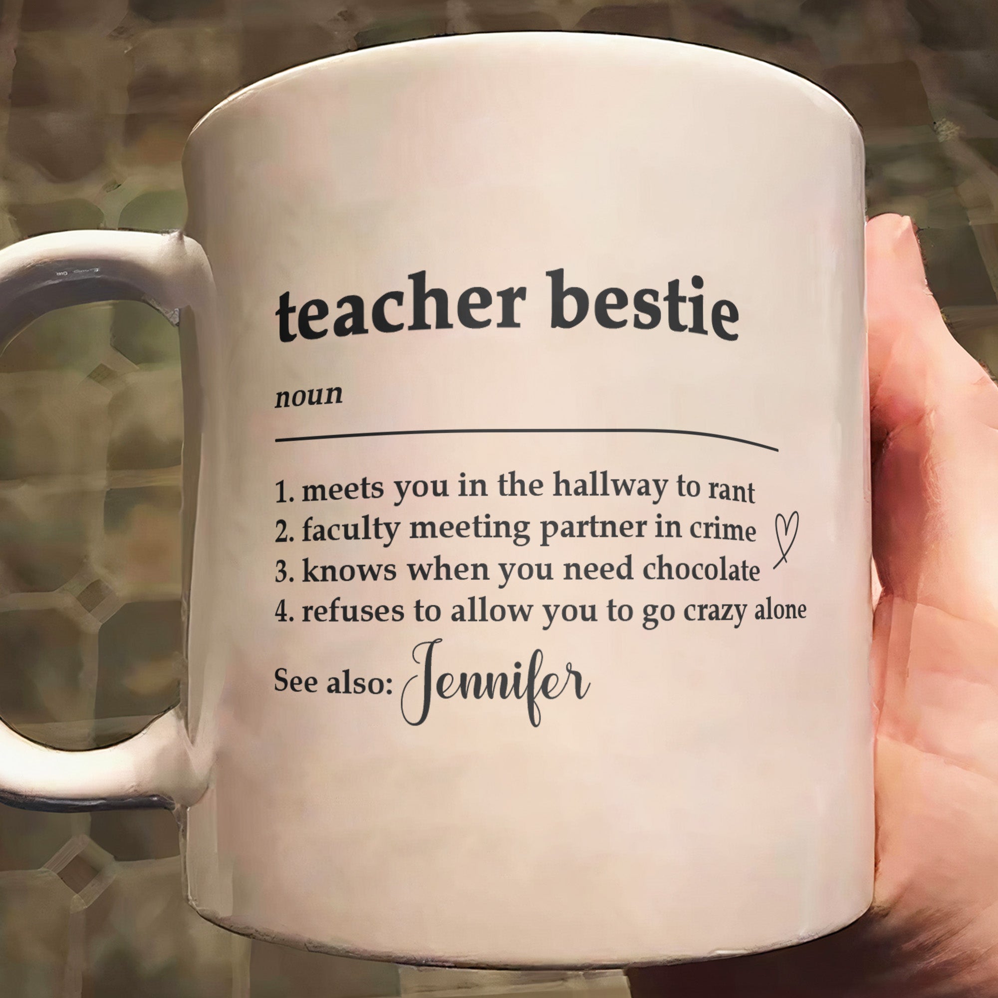 Teacher Bestie - Teacher Bestie Definition - Teacher Coworker ...