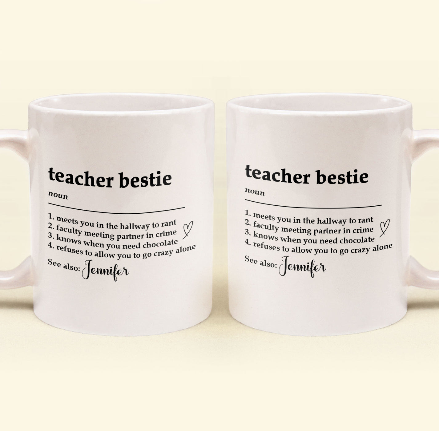 Teacher Bestie - Teacher Bestie Definition - Teacher Coworker ...