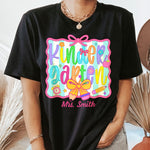 Teacher Custom Grade Back To School First Day Of School - Personalized Shirt