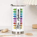 Teacher Custom Name Appreciation End Of Year Gift - Personalized Tumbler