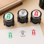 Teacher Face Good Job - Personalized Stamp