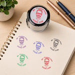 Teacher Face Good Job - Personalized Stamp