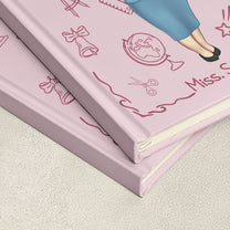 Teacher Gift - Funny Things My Students Say And Do - Personalized Hardcover Journal