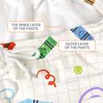 Teacher Gift It Takes A Big Heart To Teach Little Minds - Personalized Sweatpants