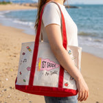 Teacher Pennant Flag - Personalized Tote Bag