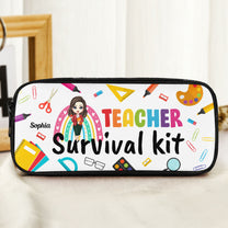 Teacher Survival Kit - Personalized Pencil Case