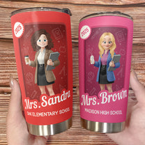 Teacher Toy Box - Teacher Personalized Gift - Personalized Tumbler Cup