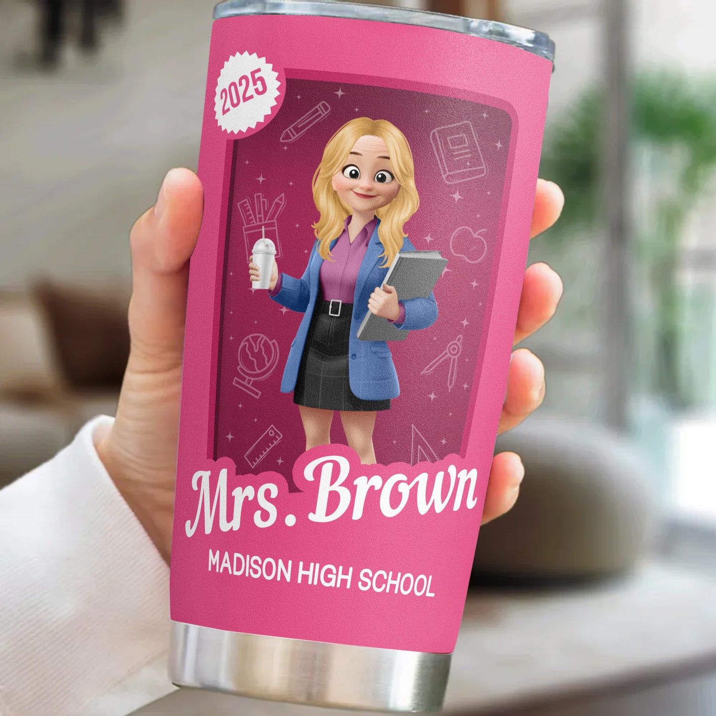 Teacher Toy Box - Teacher Personalized Gift - Personalized Tumbler Cup