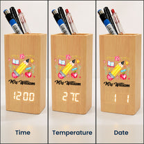 Teacher-Appreciation-Gift-Personalized-Pen-Holder-With-Clock-4