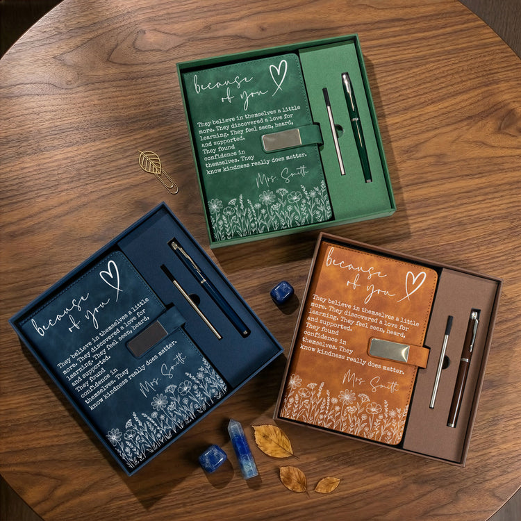 Teacher-Because-Of-You-Thank-You-Year-End-Gift-Personalized-Notebook-Set-2