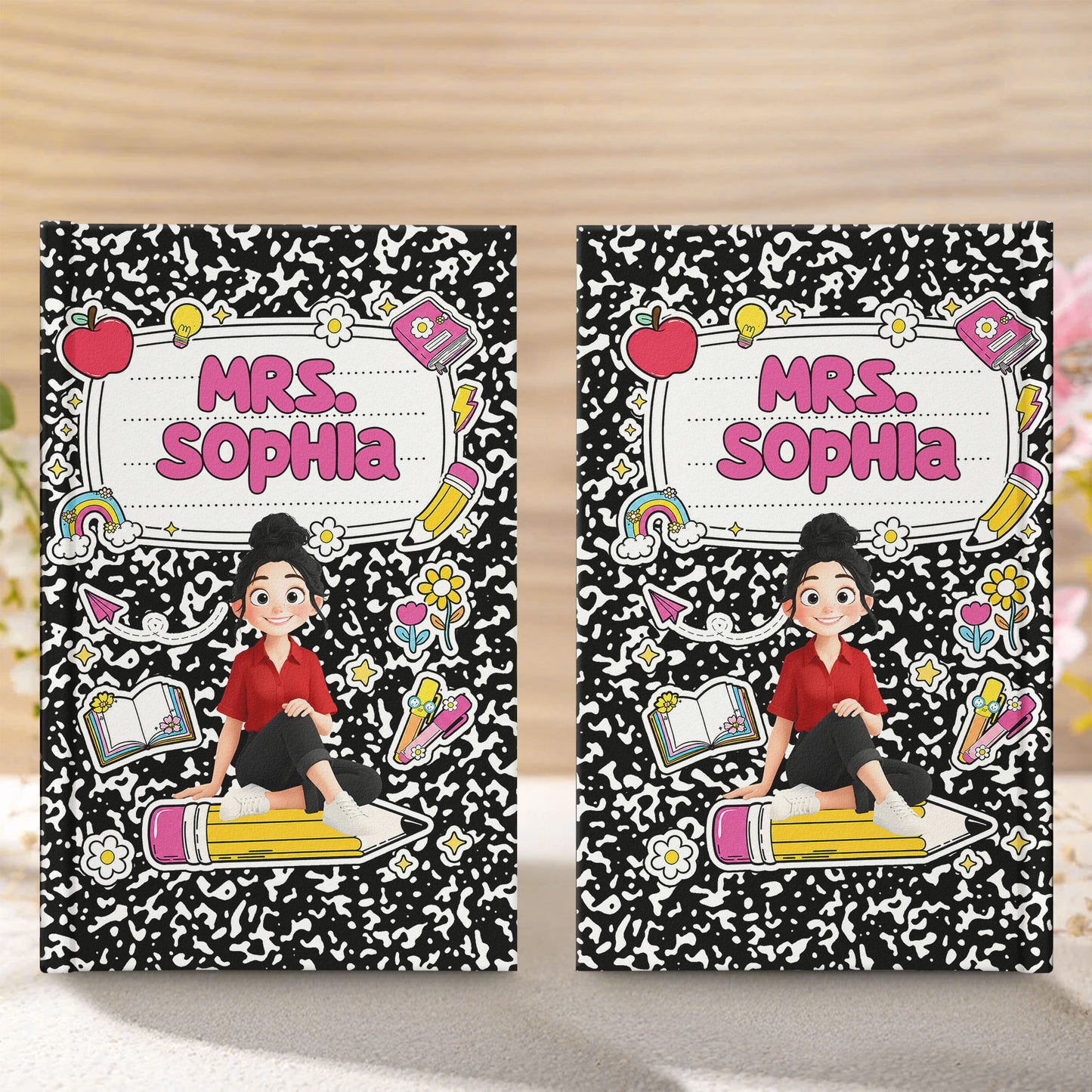 Teacher-Cartoon-Composition-Book-Personalized-Journal-2