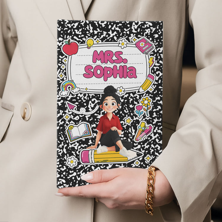 Teacher-Cartoon-Composition-Book-Personalized-Journal-6
