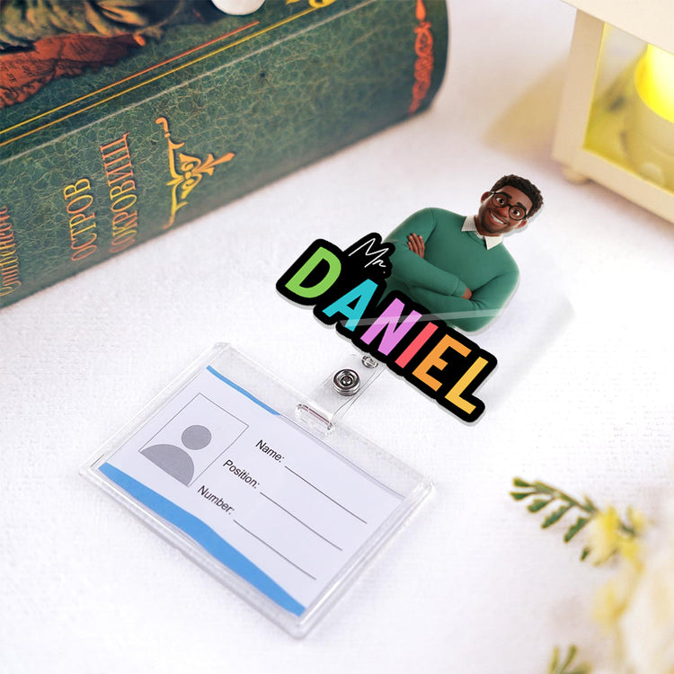 Teacher-Cartoon-Version-Personalized-Acrylic-Badge-Reel4