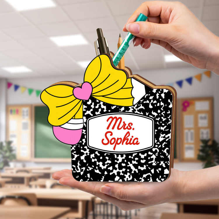 Teacher-Composition-Notebook-Personalized-Pen-Holder-4