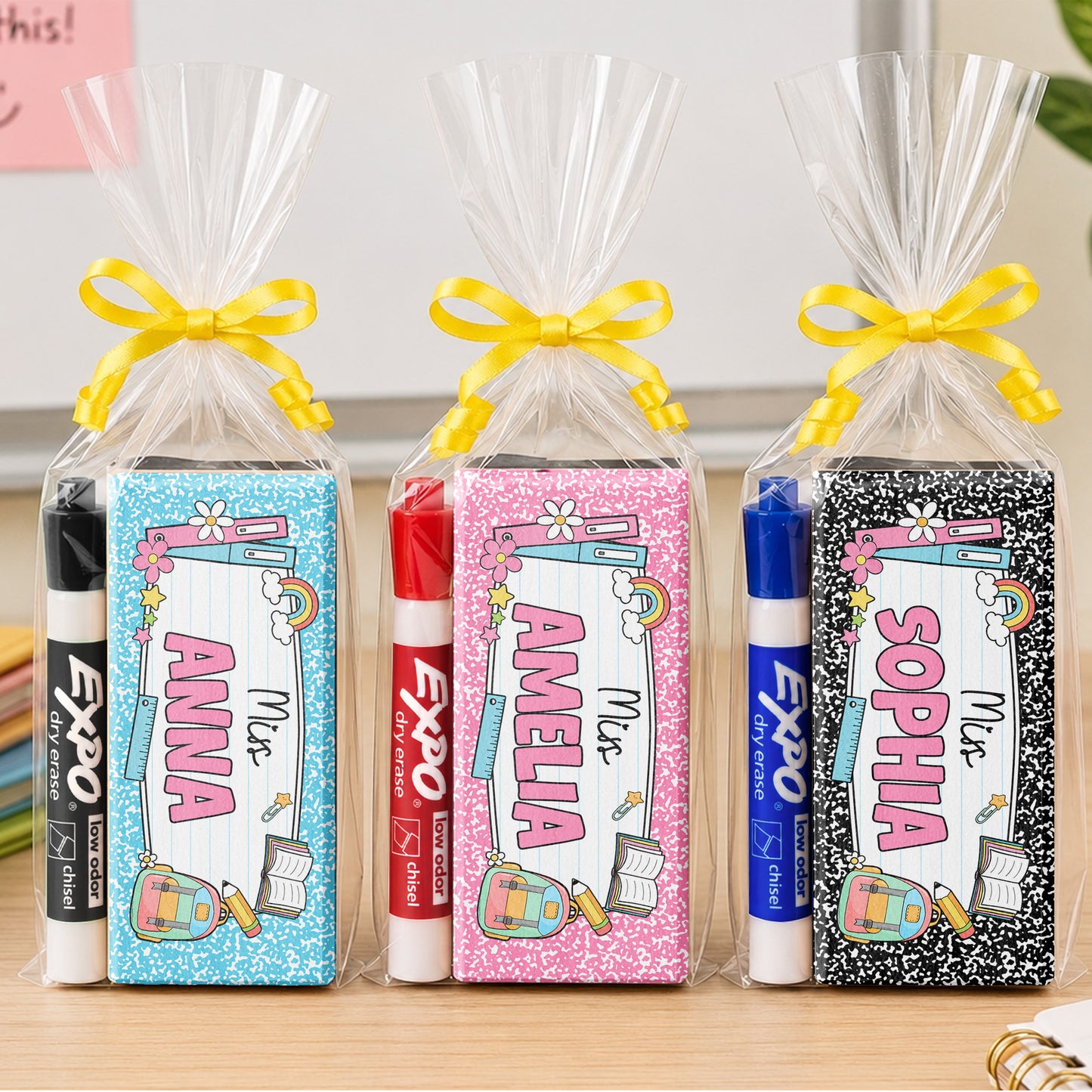 Teacher-Custom Name - Personalized Whiteboard Eraser 1