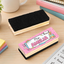 Teacher-Custom Name - Personalized Whiteboard Eraser 2
