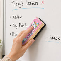 Teacher-Custom Name - Personalized Whiteboard Eraser 3