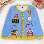 Teacher-Funny-Pattern-Personalized-Cardigan-2