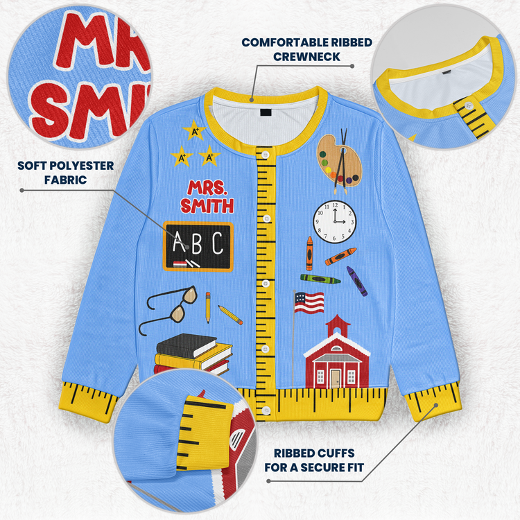 Teacher-Funny-Pattern-Personalized-Cardigan-4