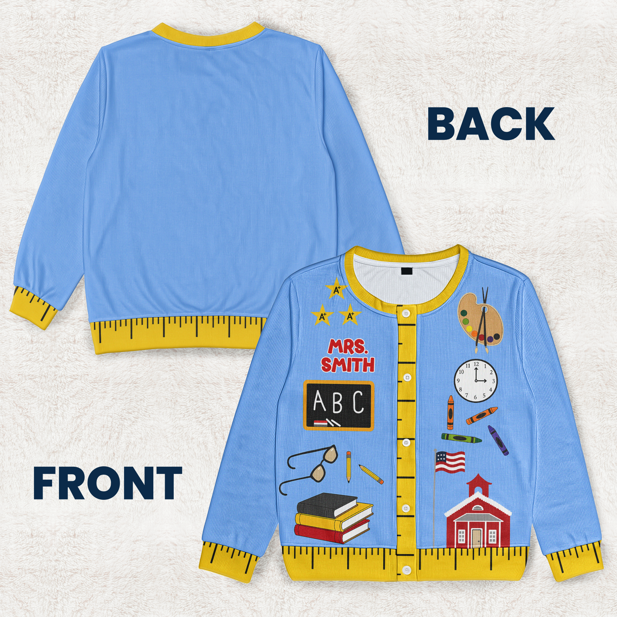 Teacher-Funny-Pattern-Personalized-Cardigan-7
