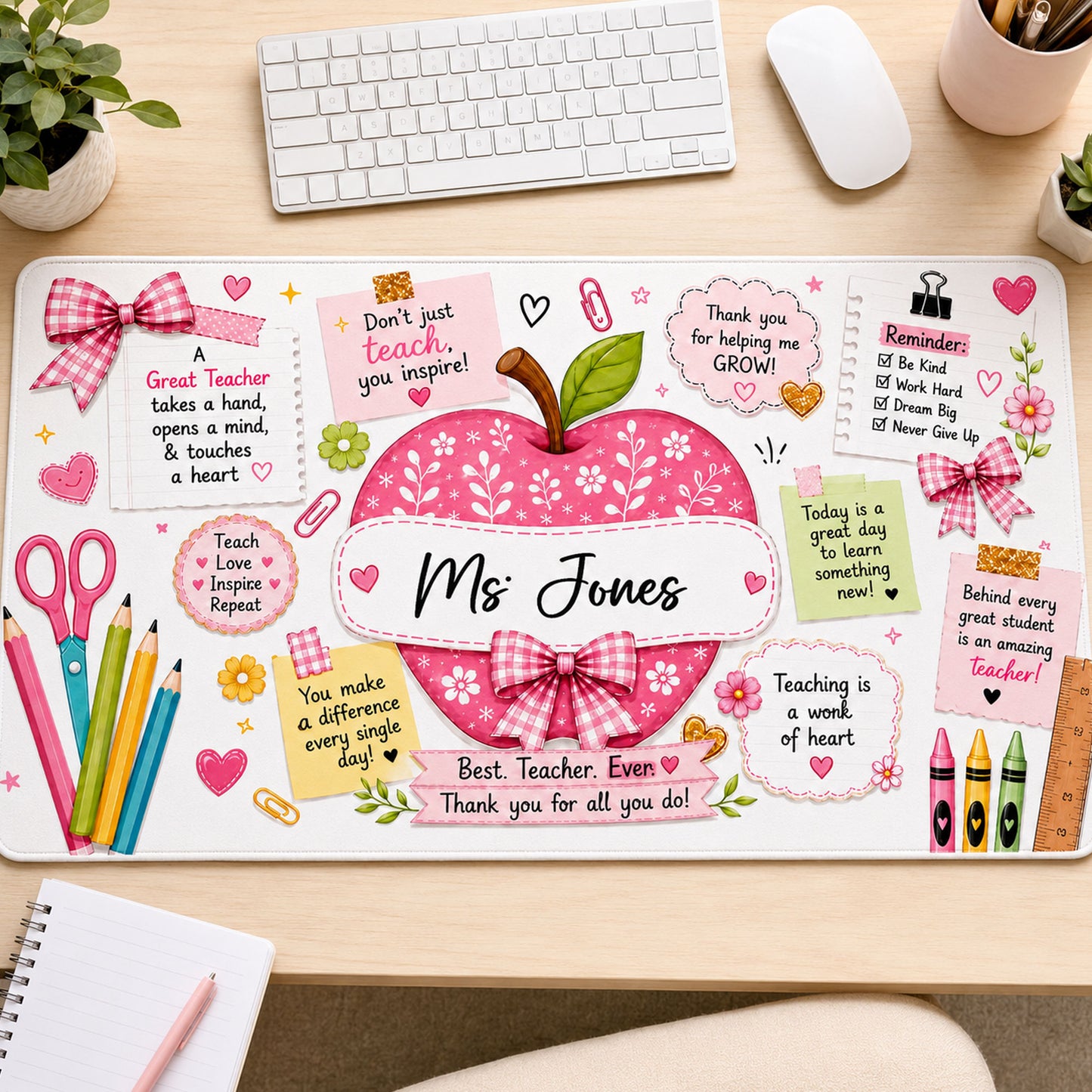 Teacher-Life-Pink-Design-Personalized-Desk-Mat-1