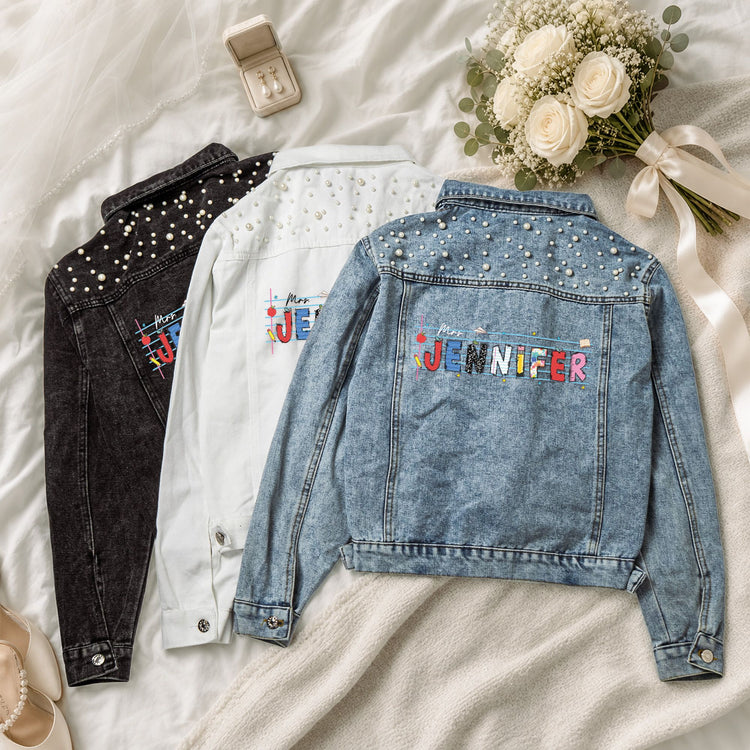 Teacher-Pattern-Name-Personalized-Denim-Jacket-2