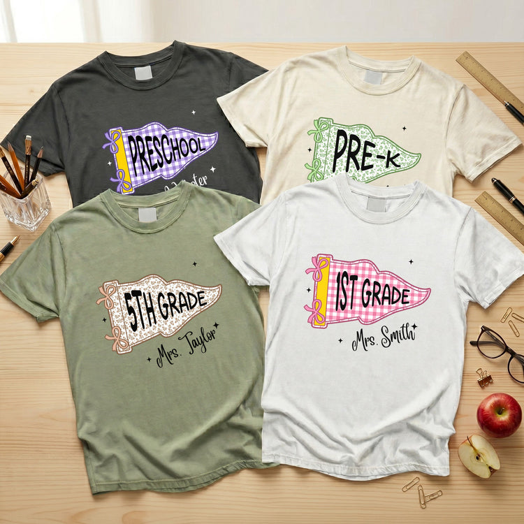 Teacher_Team_Pennant_Flag_Personalized_Shirt_1