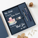 Teacher-Thank You End Of Year Appreciation Gift - Personalized Notebook Set 5