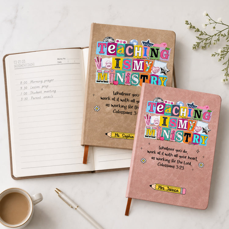 Teaching-Is-My-Ministry-Gift-For-Teacher-Personalized-Journal-2