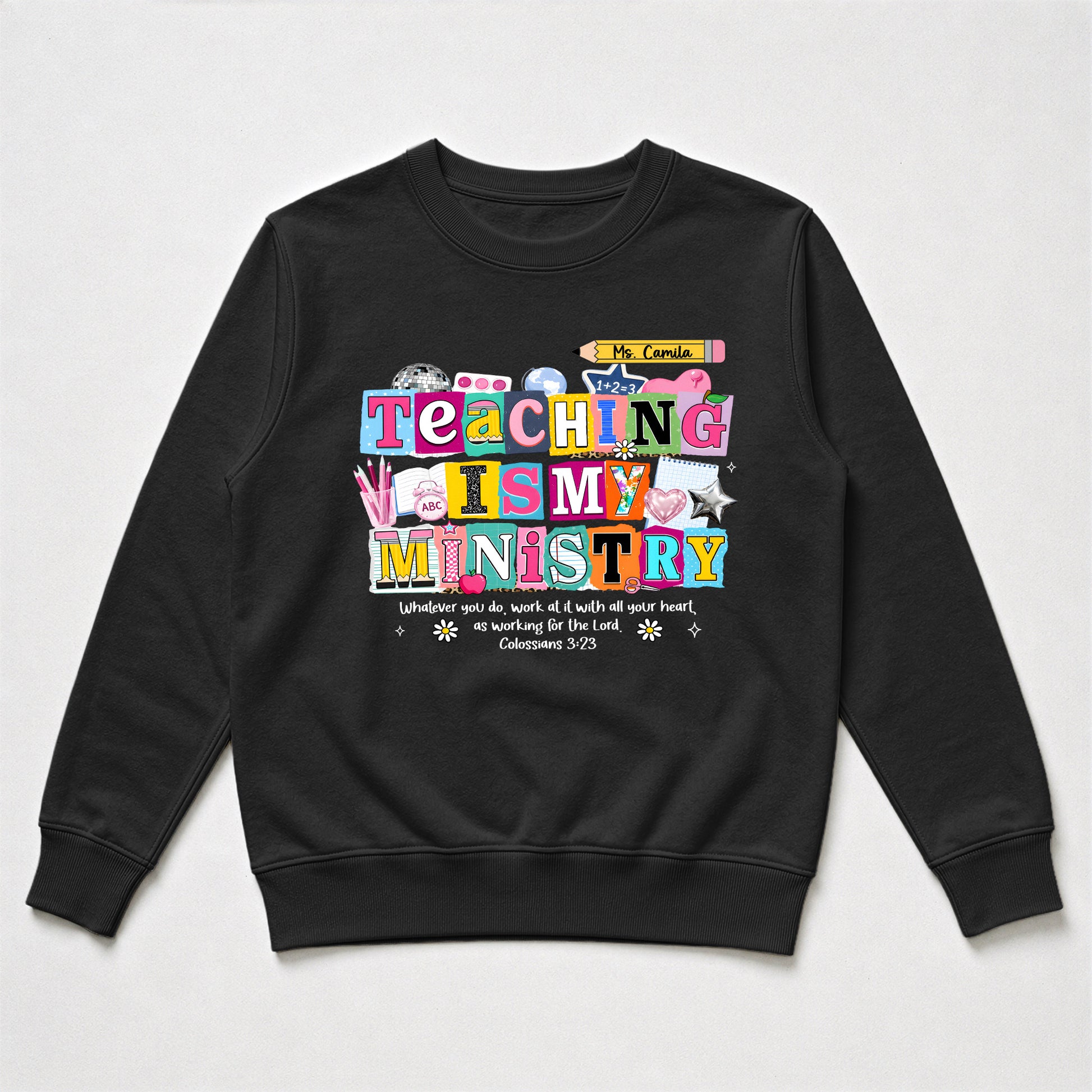 Teaching-Is-My-Ministry-Personalized-Shirt