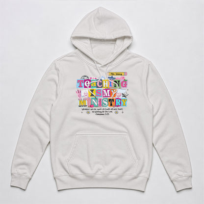Teaching-Is-My-Ministry-Personalized-Shirt