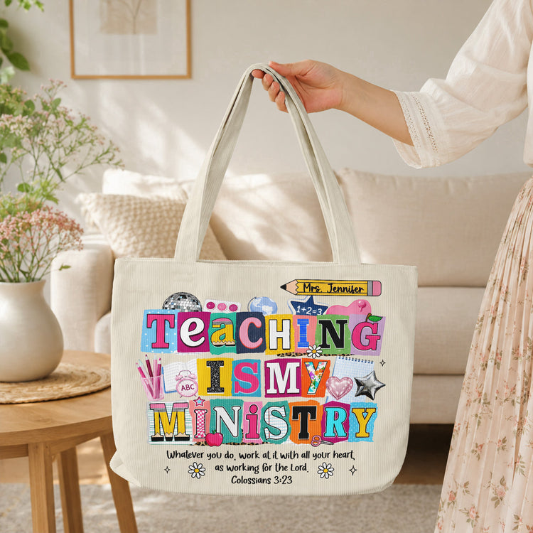 Teaching_Is_My_Ministry_Personalized_Tote_Bag_1
