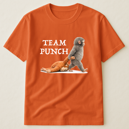 Team-Punch-Baby-Monkey-Punch-Support-Animal,-Peace-Lovers-Shirt-1