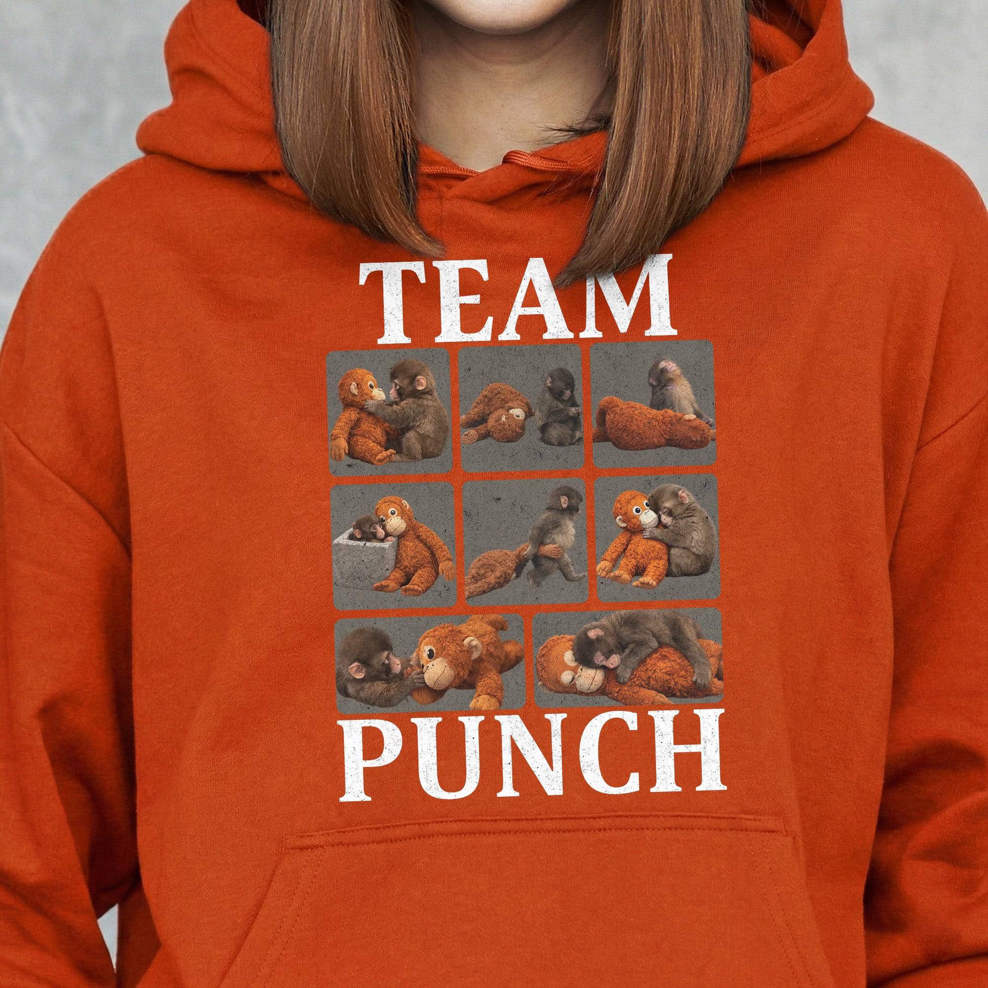 Team-Punch-Punch-Monkey-Lovers,-Animal-Support,-Peace-Lovers-Shirt-5
