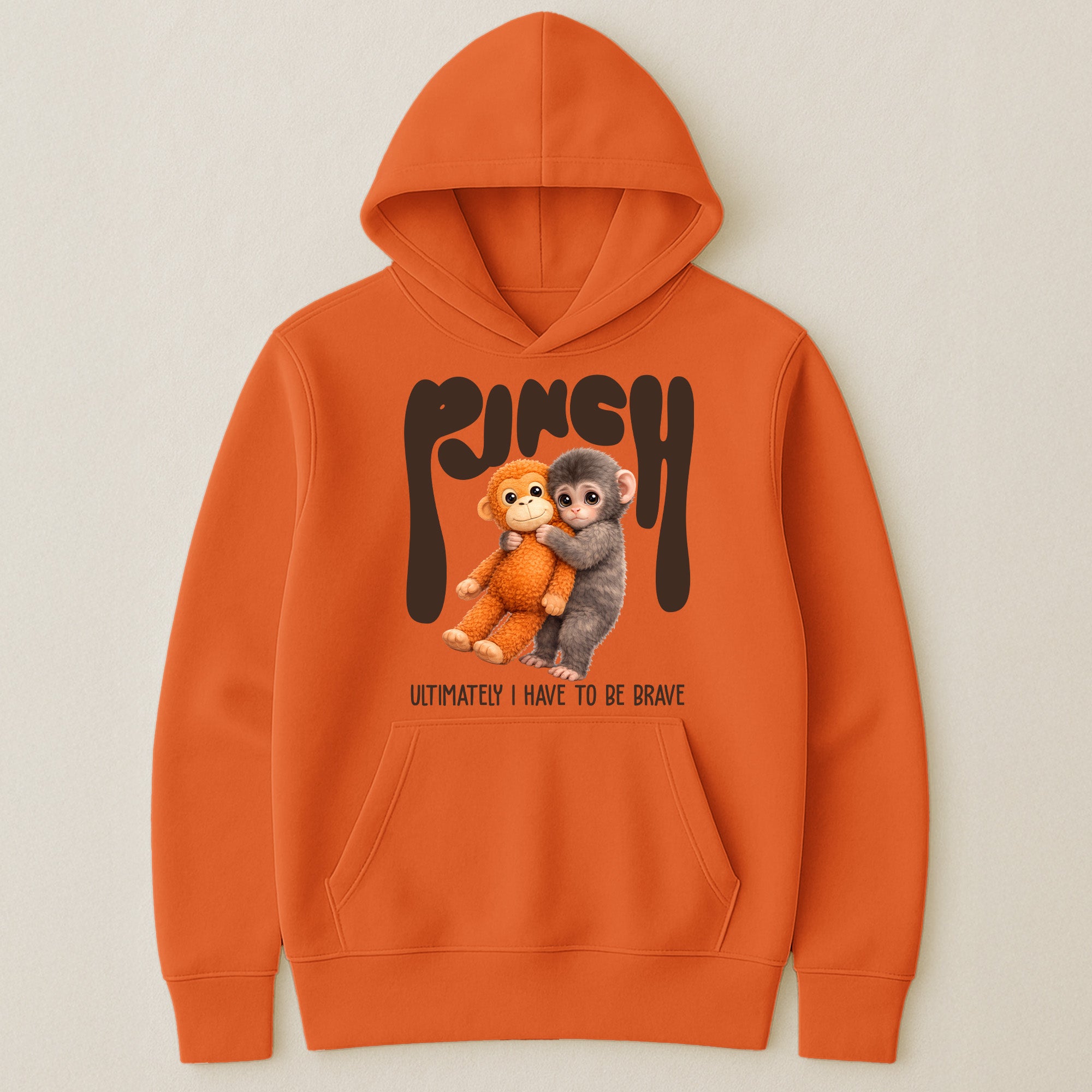 Team-Punch-Ultimately-I-Have-To-Be-Brave-Punch-Monkey-Lovers,-Animal-Support,-Peace-Lovers-Shirt-3