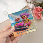 Thank You For Being A Friend - Personalized Jewelry Dish