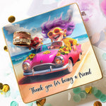 Thank You For Being A Friend - Personalized Jewelry Dish