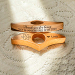 Thank You For Being Important Piece Of My Story - Personalized Book Page Holder
