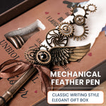 Thank You For Being My Unbiological Sister - Feather Pen Set With Custom Card