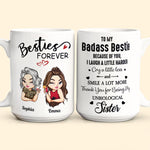 Thank You For Being My Unbiological Sister - Personalized Mug