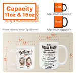 Thank You For Being My Unbiological Sister - Personalized Mug