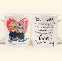 Thank You For Being My Wife - Personalized Mug