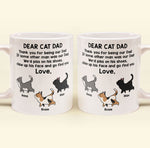 Thank You For Being Our Dad - Personalized Mug