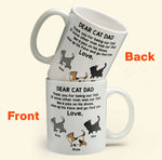 Thank You For Being Our Dad - Personalized Mug