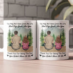 Thank You For Being The Dad You Didn't Have To Be - Personalized Mug