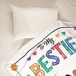 Thank You For Standing By My Side - Personalized Blanket