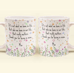 Thank You Mug - Mentor Appreciation For Coworkers, Family, Leader, Boss - Personalized Mug